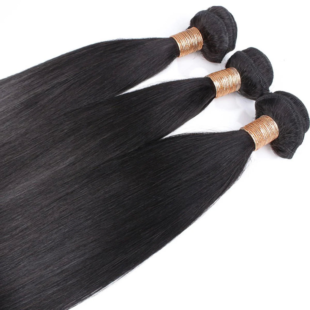 Virgin Human Hair Straight Bundles